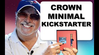 2021 Artimber Crown Minimal Brass Pocket Fountain Pen Unboxing and Review KICKSTARTER