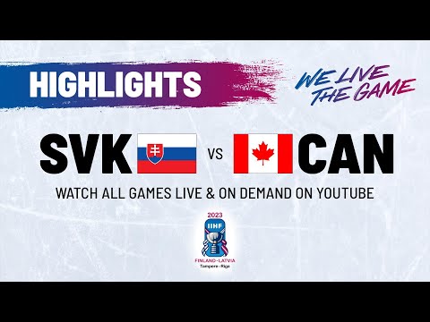 Highlights | Slovakia vs. Canada | 2023 #IIHFWorlds
