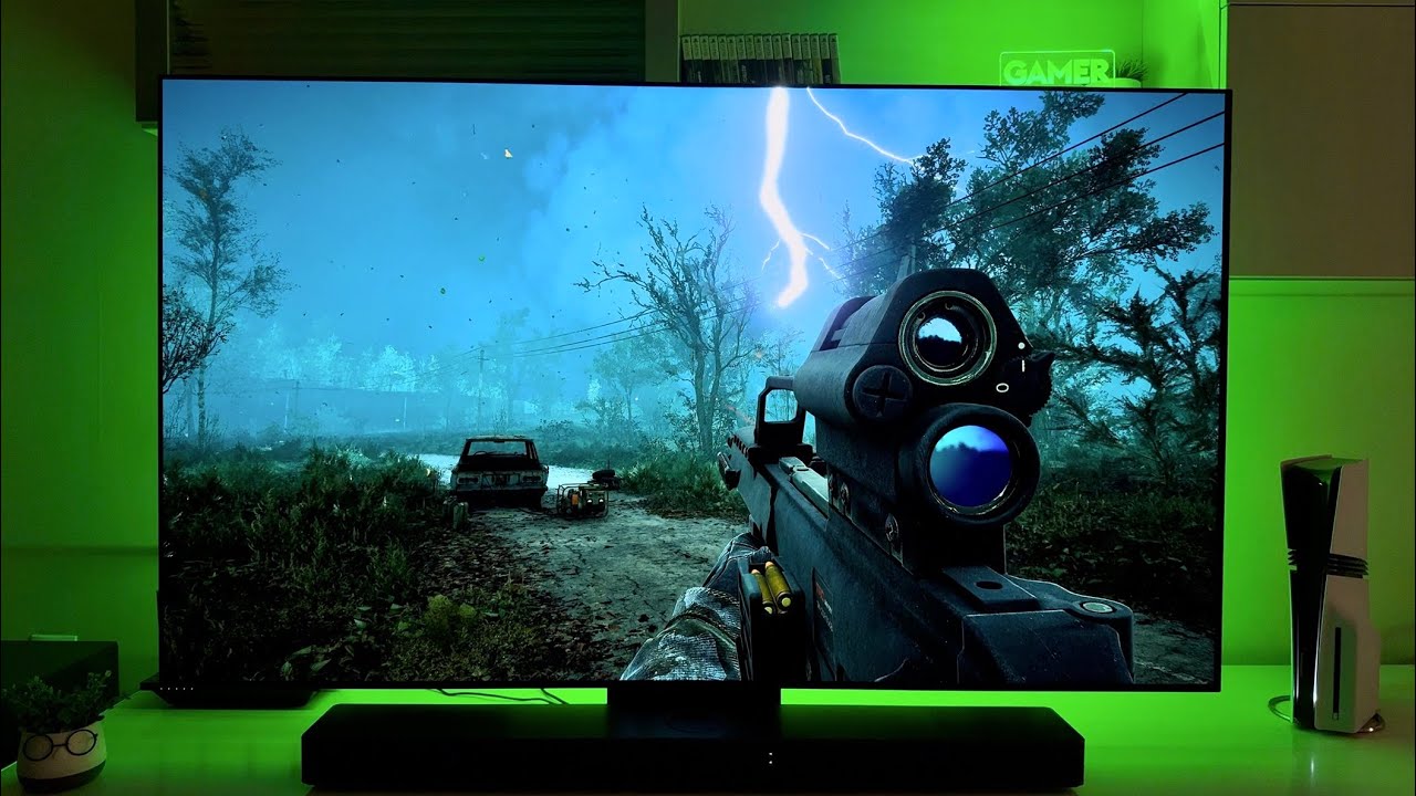 STALKER 2 Incredible Atmosphere on LG OLED C5 | PS5 PRO Gameplay (4K 60FPS HDR)