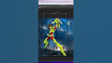 Creating a 3D Lenticular Phone Case Saint Seiya #shorts