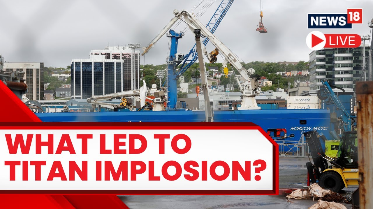 Titan Submersible News | Titanic Wreck Footage | Titan Submarine Tour ...