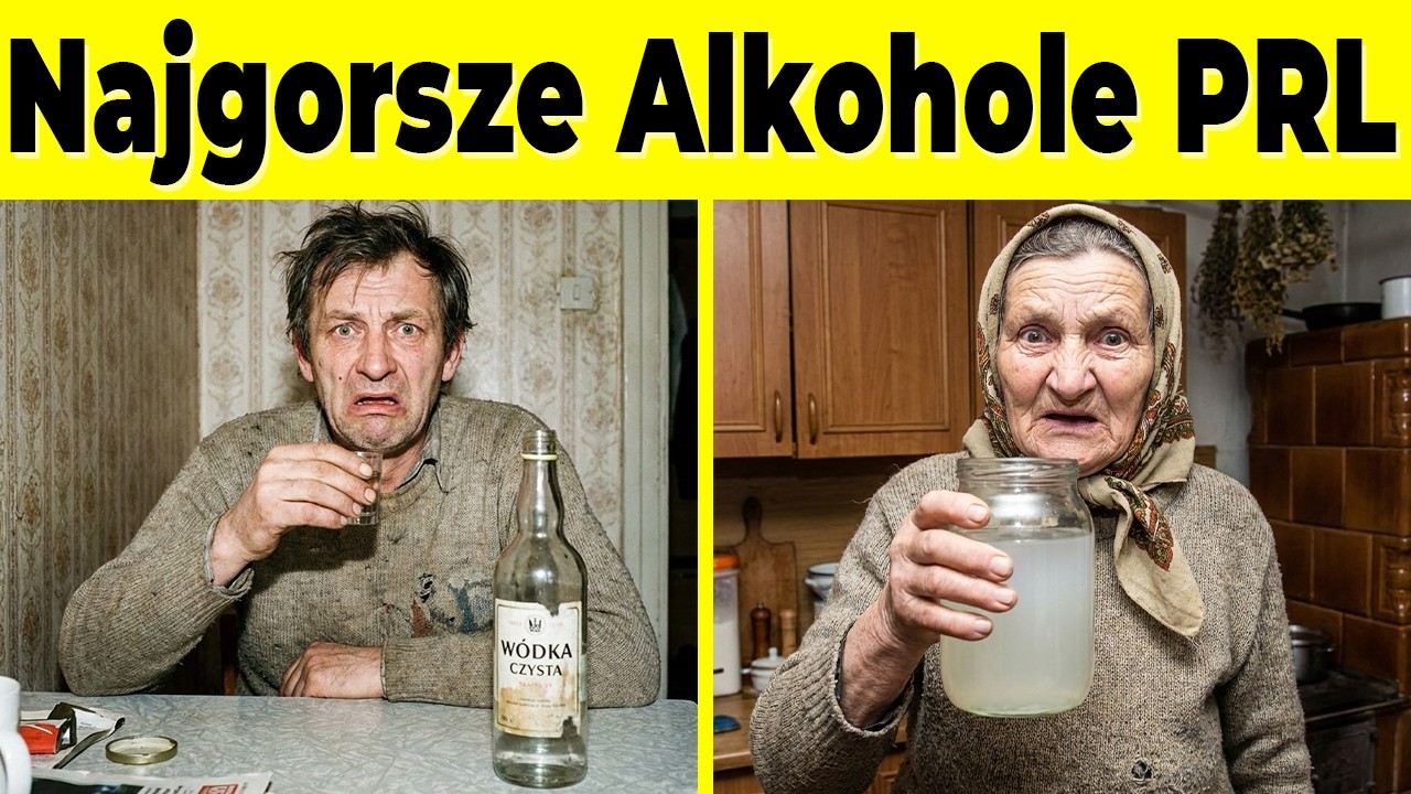 10 Najgorszych Tanich Trunków PRL, Które Pamięta Każdy!