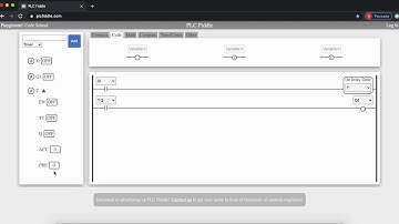 Timer - PLCFiddle