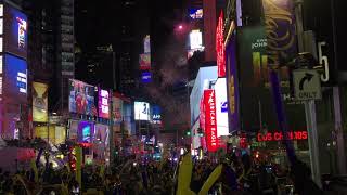 Count down Time Square December 31st, 2017