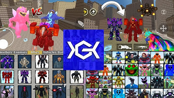 Nextbots in playground mod updated new allies cthulhu shin sonic amy rose tapes 😱 chasing nextbots 🔥