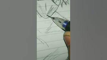 Drawing Kakashi Hatake from naruto//#anime #naruto #kakashi #gameplay