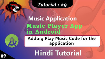 How to create Music Player App in Android with Java | Music Player App| Play Music Code Part 9