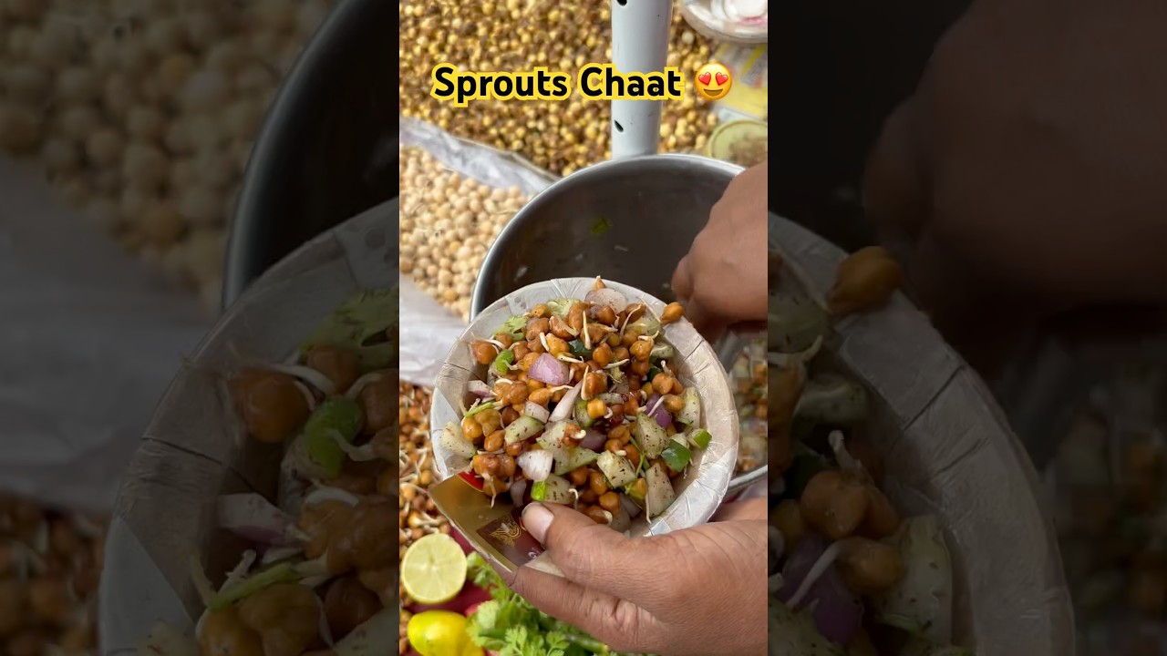 Must Try ❤️ Healthy Sprouts Chaat 👌 