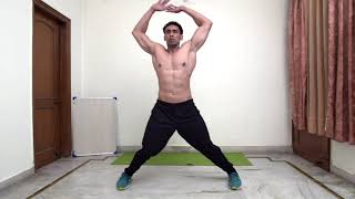 How to do jumping jacks with toe touch exercise properly?