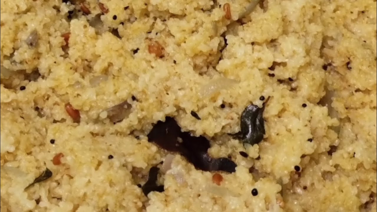 Upma making video 🥘🍛 BANSI RAVVA Recipe - YouTube
