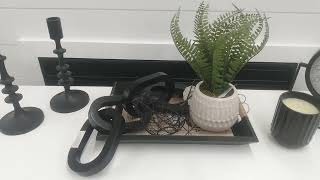BIG LOTS SHOP AND DECORATE WITH ME| FIREPLACE STYLING IDEAS