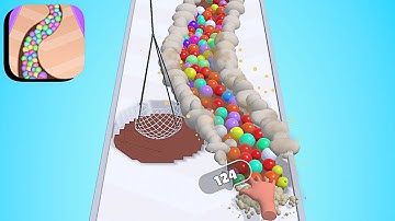 Ball Digger ​- All Levels Gameplay Android,ios (Levels 123-127)