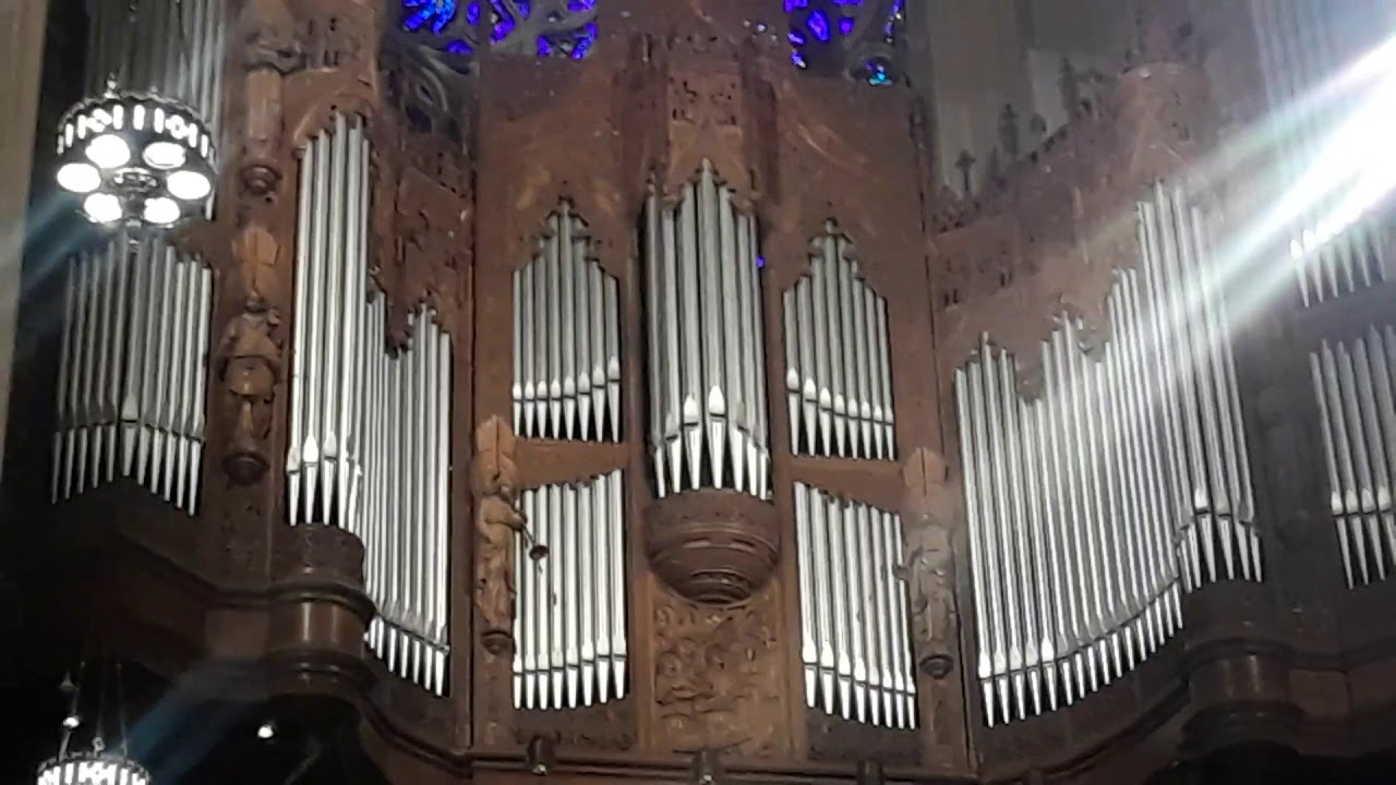 New York City up-close - organ recital at St. Patrick's Cathedral - YouTube