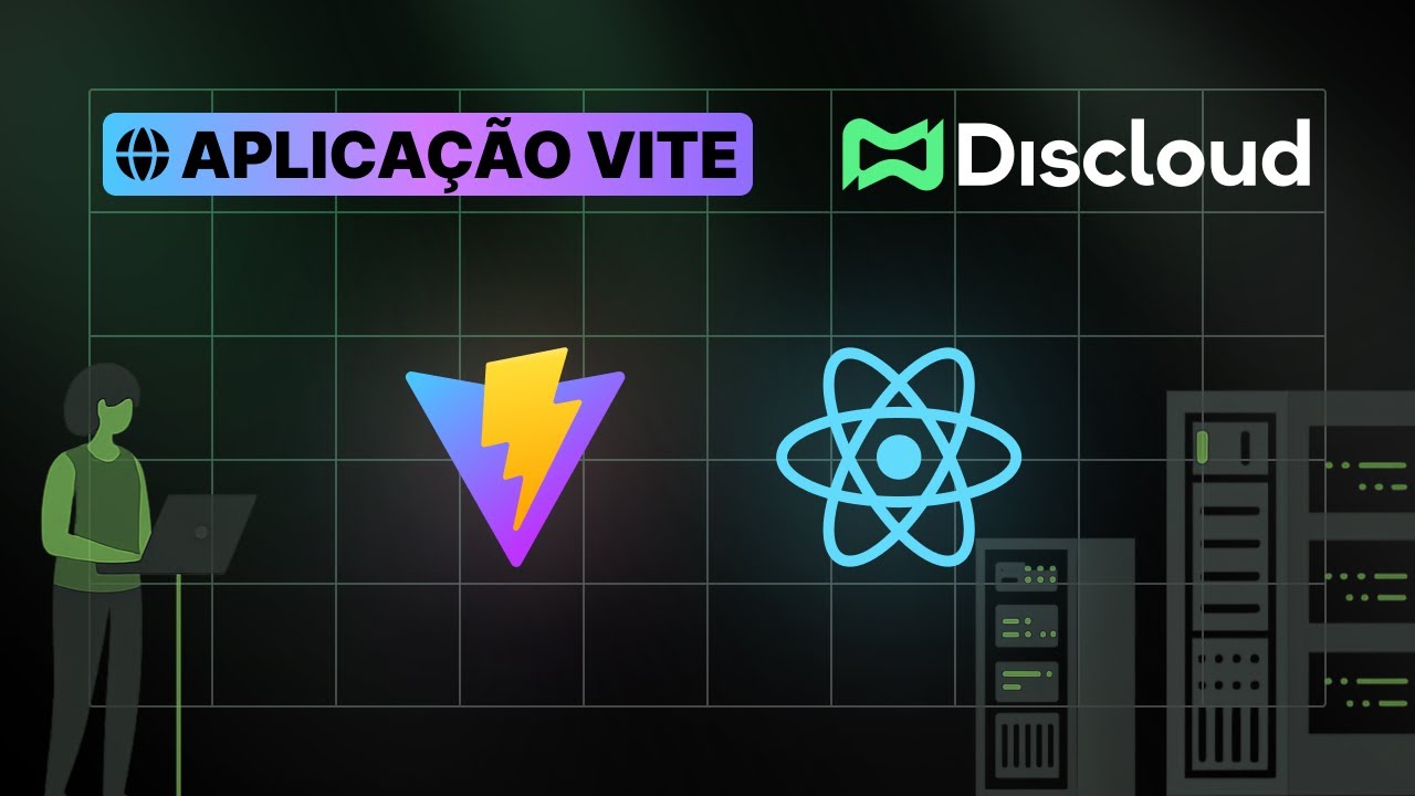 Hospedando projeto Vite React fácil e rápido 24/7 - Discloud 💚 - YouTube