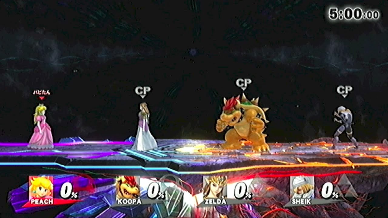 スマブラWiiU-62「ステージ紹介-4 終点ステージ」 - YouTube