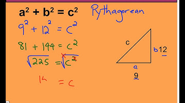 Chapter 5 Lesson 5 - The Pythagorean Theorem - Examples 1 & 2