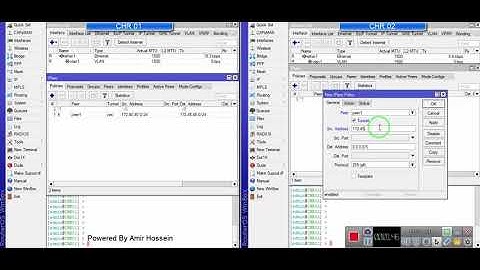 Mikrotik ipsec site to site CHR (one ethernet)