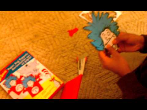 Paper bag puppets Dr seuss part two - YouTube