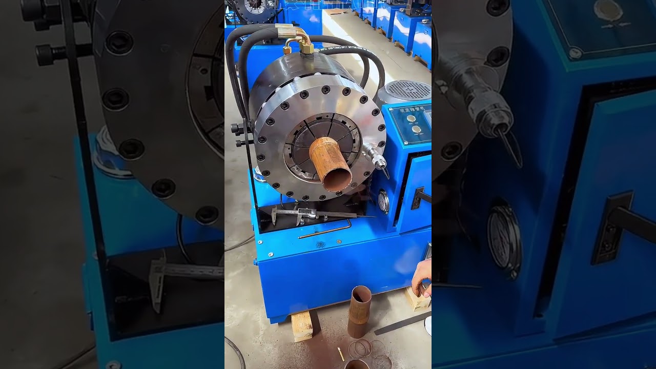 Part 46 Tube shrinking machine Dongsheng manufacturing Dongsheng tube shrinking machine.