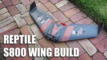 Reptile S800 wing build