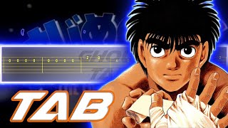 Hajime No Ippo Opening 1  Under Star guitar Tab  Tutorial