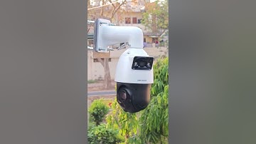 Hikvision 4+4MP TandemVu Speed Dome | 25X Zoom AI Security Camera#europe #usa #hikvision