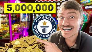 I Won 5,128,440 Arcade Tickets! (World Record)