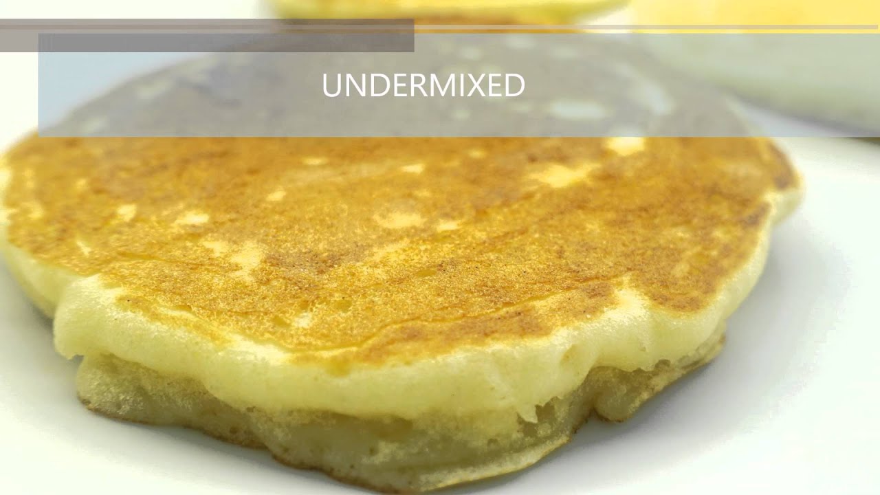 Under, Over and Proper Mix of Maya Hotcake Mix 