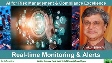 AI for Risk Management & Compliance Excellence I Real time Monitoring and Alerts