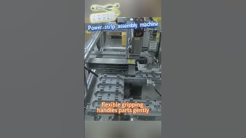 Board Power Strip Socket Automatic Assembly #assemblymachine #machine #automatedsolutions #factory