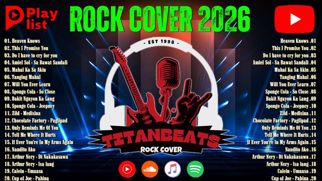 OPM Rock Cover Songs | Non-stop Playlist 2026 🎸 Best OPM Rock Hits 2026🕺TitanBeats