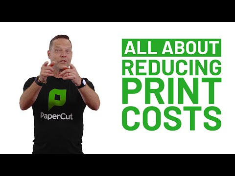 All about reducing your print costs