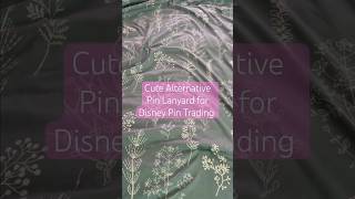 My cute easy access “pin lanyards” for pin trading in the Disney parks #disneypintrading