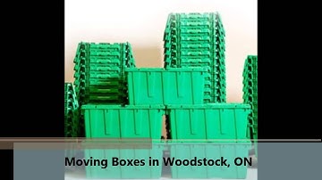 Moving Boxes Woodstock ON, YouBox