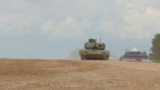 Russian Army 2016 Expo - Russia's T-14 Armata tank in action