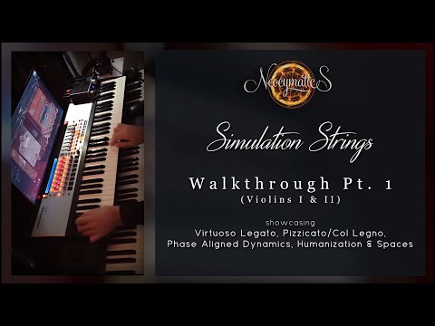 Walkthrough 1:  Neocymatics Simulation Strings Ensemble