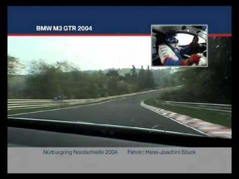 BMW M3 GTR on Nürburgring