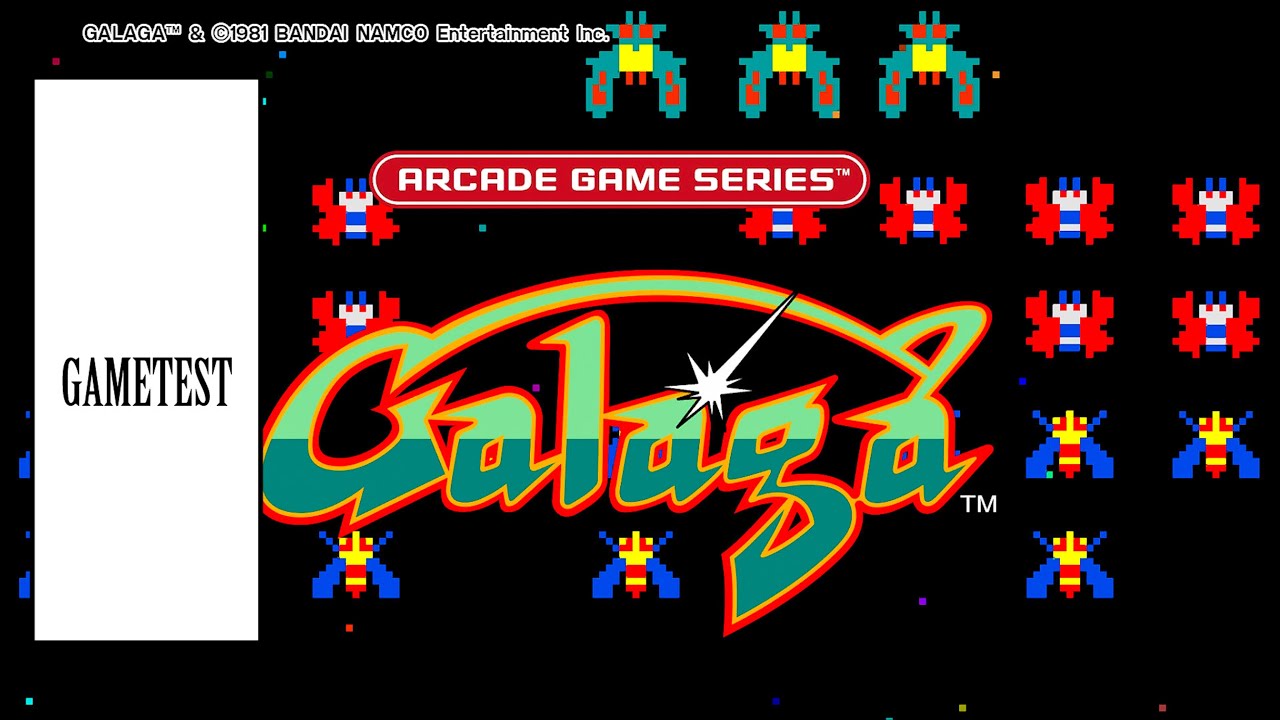Galaga (1981) | Arcade Masterpiece! | GAMETEST - YouTube