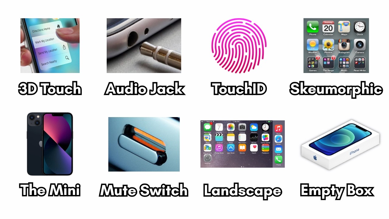 Every Killed Off iPhone Feature Explained in 8 Minutes thumbnail