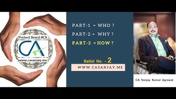 CA Sanjay Kumar Agrawal Profile - HOW ? (CASanjay)