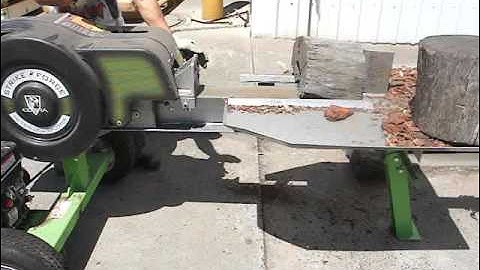 The MultiQuip Lickety-Split Log Splitter