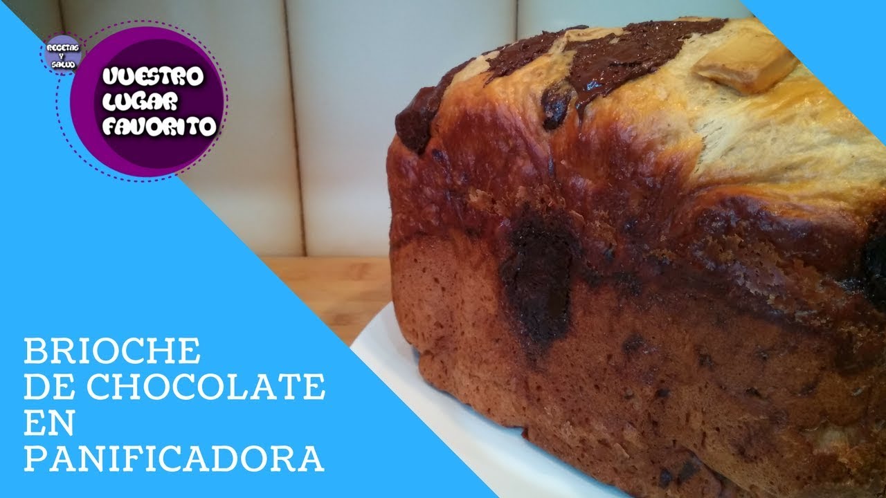 BRIOCHE DE CHOCOLATE EN PANIFICADORA