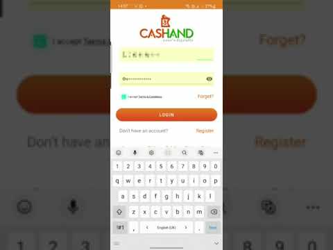 Open Cashandmitra Application- Login/Signup