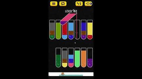 Water Sort Puzzle Level 163