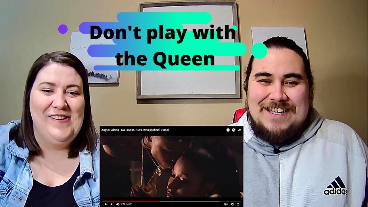 August Alsina- No Love Ft. Nicki Minaj- (REACTION!!!)