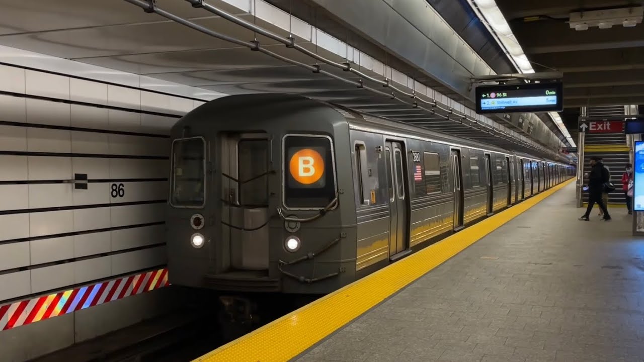 (B) (Q) (R) Trains @ 86th Street-2nd Avenue