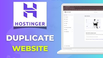 How to Duplicate Website in Hostinger Website Builder