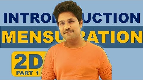 MENSURATION INTRODUCTION || PART 1 || IN TELUGU || BY ADITYA