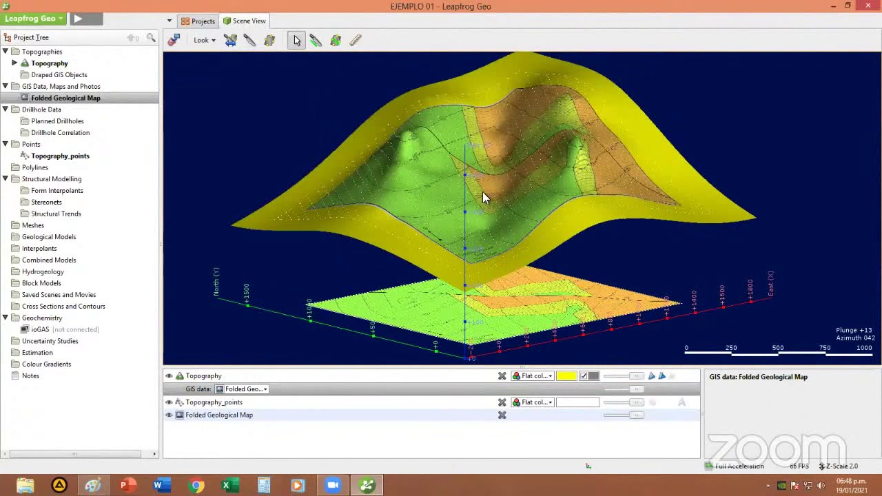 Taller Gratuito "MODELAMIENTO GEOLÓGICO CON DATOS SUPERFICIALES"