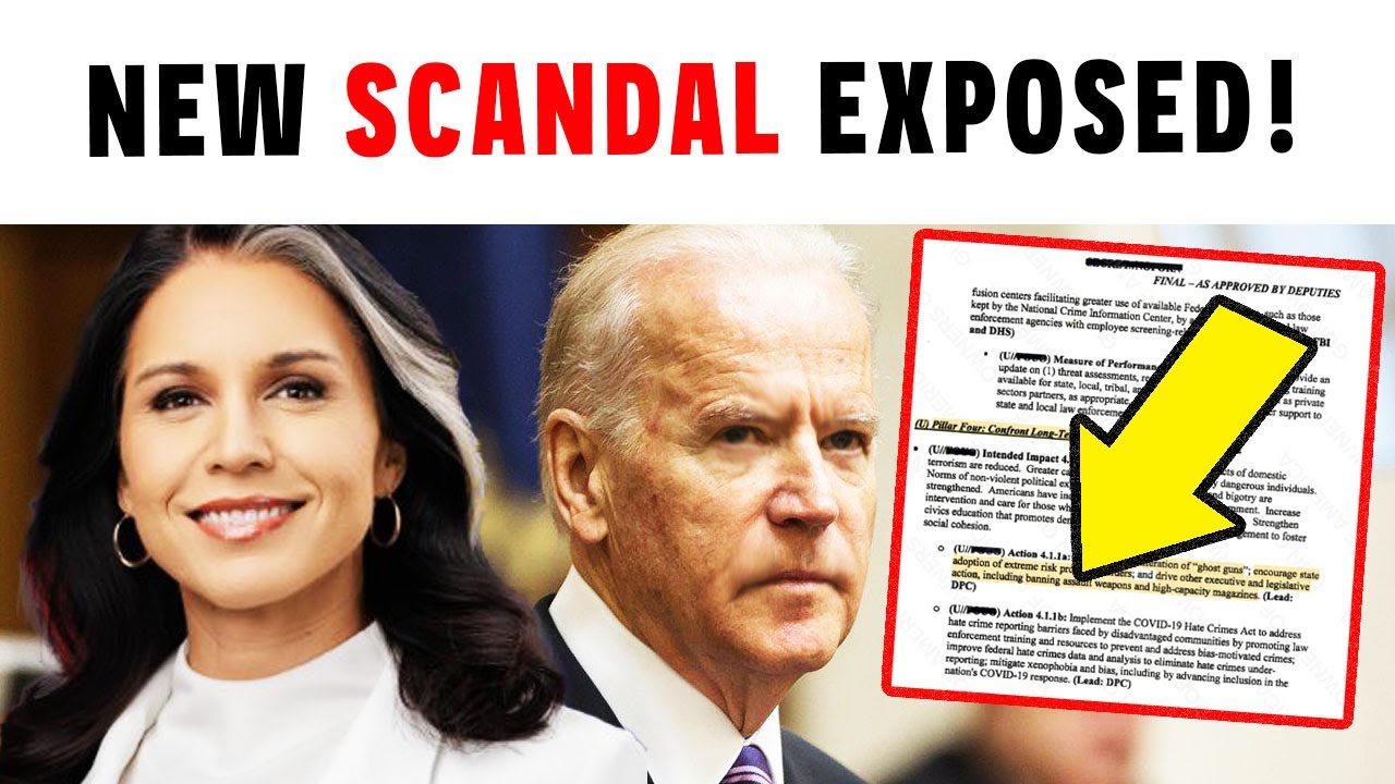 Tulsi Gabbard Releases DECLASSIFIED Documents On Biden's Gun Control SCANDAL!